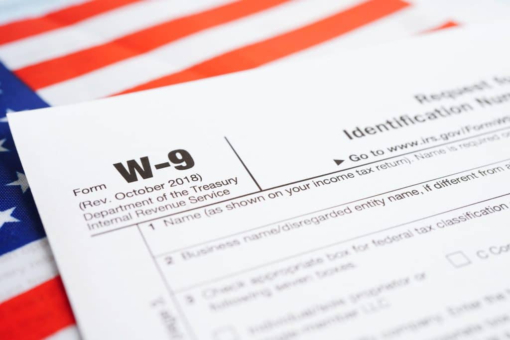 US tax identification number forms for EIN, ITIN and SSN applications