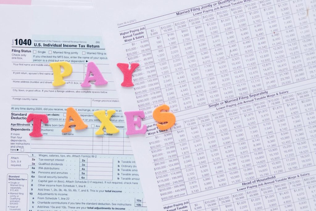 France–US tax filing and double taxation documents